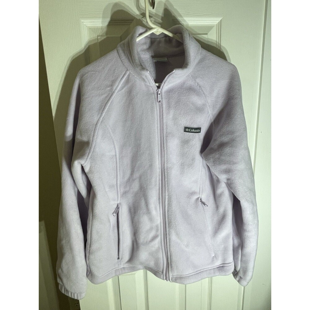 Columbia XL Fleece Woman’s Classic Winter Casual Hiking Pink Outerwear Y2K